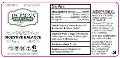 Bottle Label (Digestive June Bottle Image)